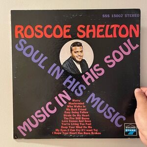 Roscoe Shelton - Soul In His Music LP vintage vinyl record